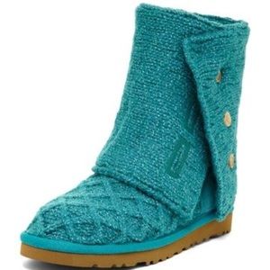 UGG Australia Lattice Cardy Boot in Teal